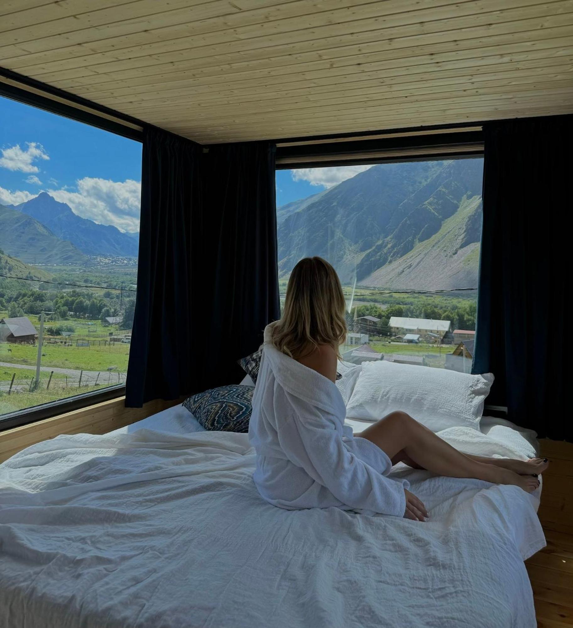 Kazbegi Inn Cottages Dış mekan fotoğraf